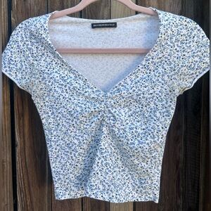 floral brandy melville top